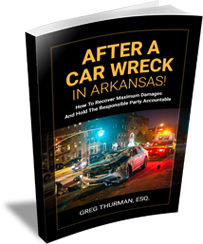 After a car wreck In Arkansas